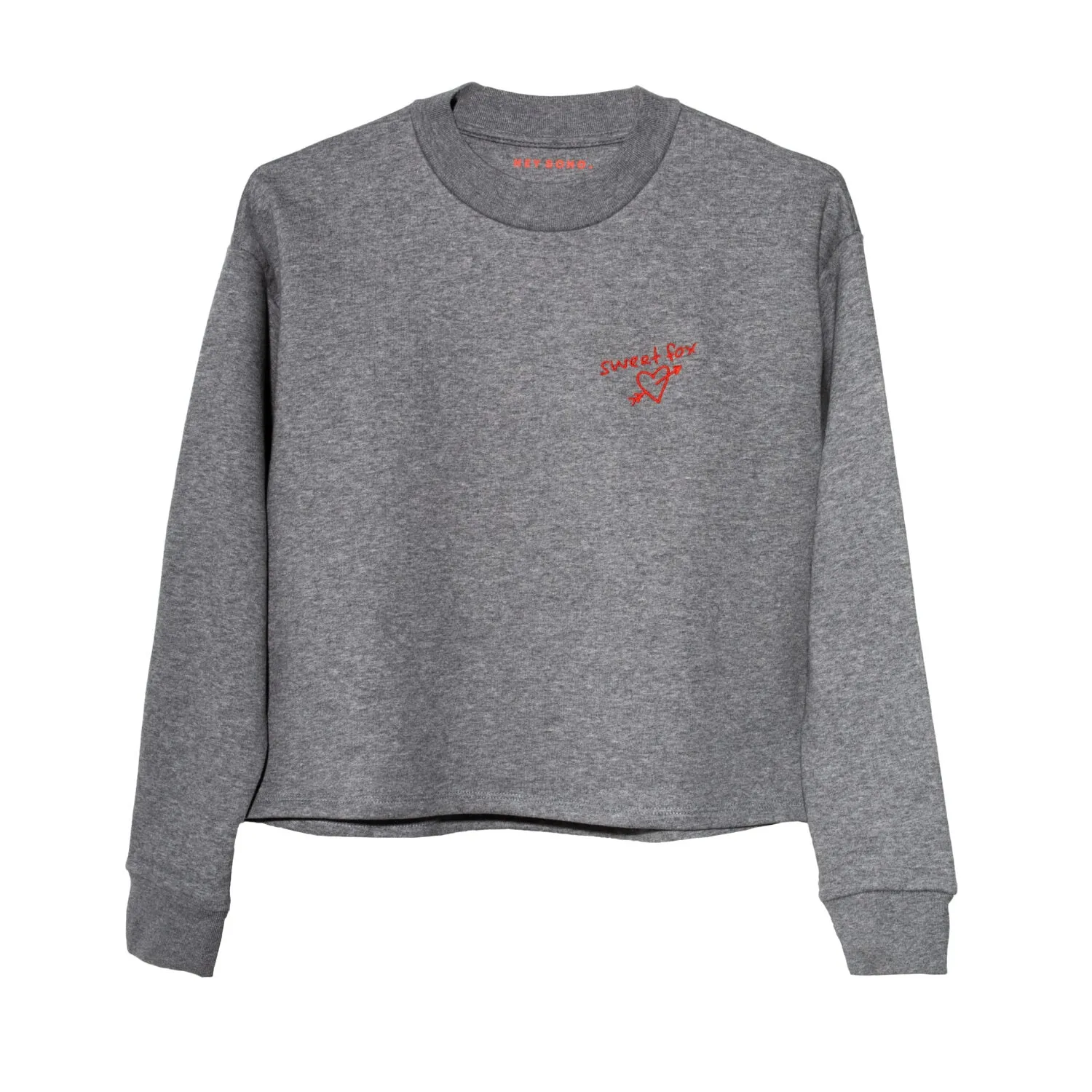 hey soho Cropped Sweater "Sweet Fox"